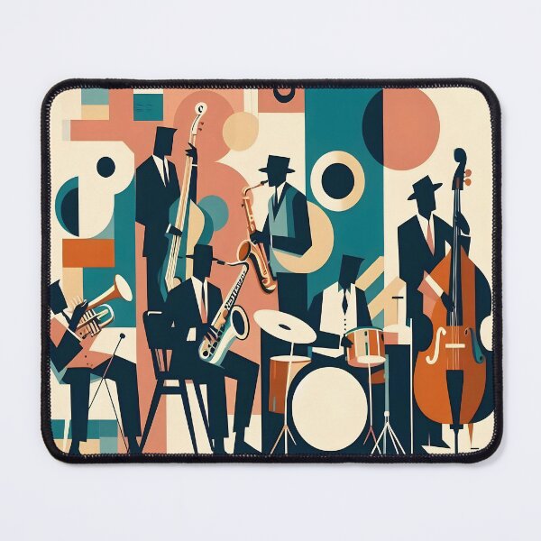 Item preview, Mid Century Jazz Sextet designed and sold by Lee Hiller Designs.