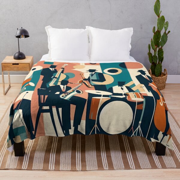 Item preview, Mid Century Jazz Sextet designed and sold by Lee Hiller Designs.