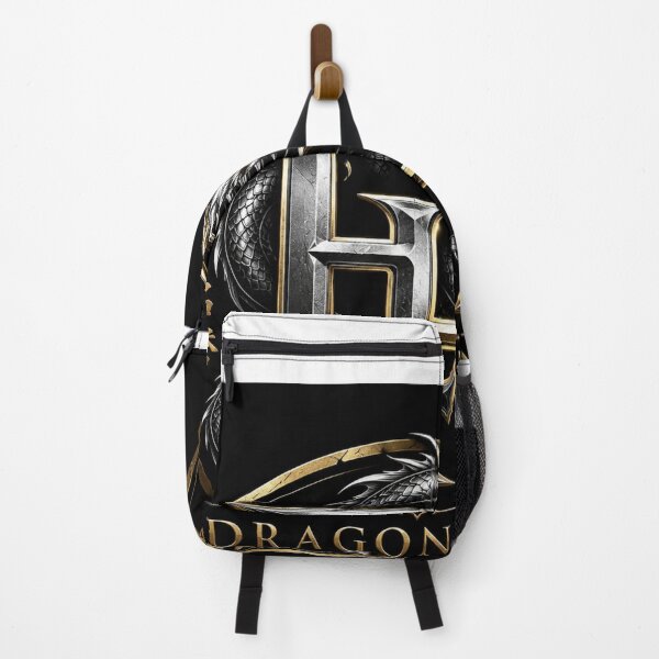 Item preview, EH Dragon Clan – Luxury Metallic Dragon Monogram Crest designed and sold by Joyfulfabric.