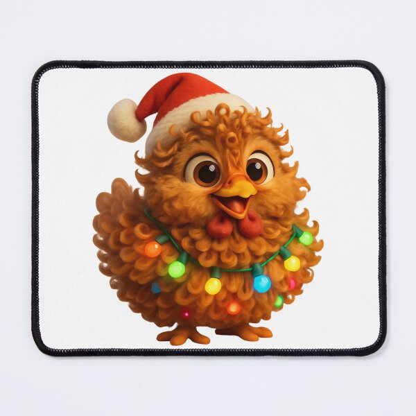 Item preview, Christmas Frizzle Chicken 2 designed and sold by Sillytoe.