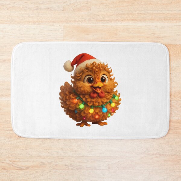 Item preview, Christmas Frizzle Chicken 2 designed and sold by Sillytoe.