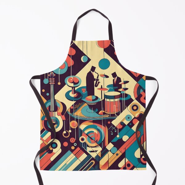 Item preview, Mid Century Jazz Duet designed and sold by Lee Hiller Designs.