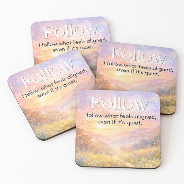 Item preview, Follow – I Follow What Feels Aligned, Even If It’s Quiet designed and sold by Compass and a Camera.
