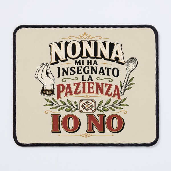 Item preview, Nonna Patience Italian Family Humor designed and sold by POD DYNASTY | Original Print On Demand T-Shirt Graphics.