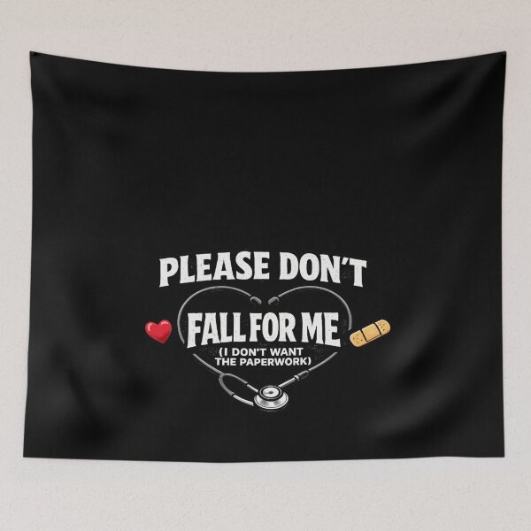 Item preview, Please Don't Fall For Me  designed and sold by super-think.