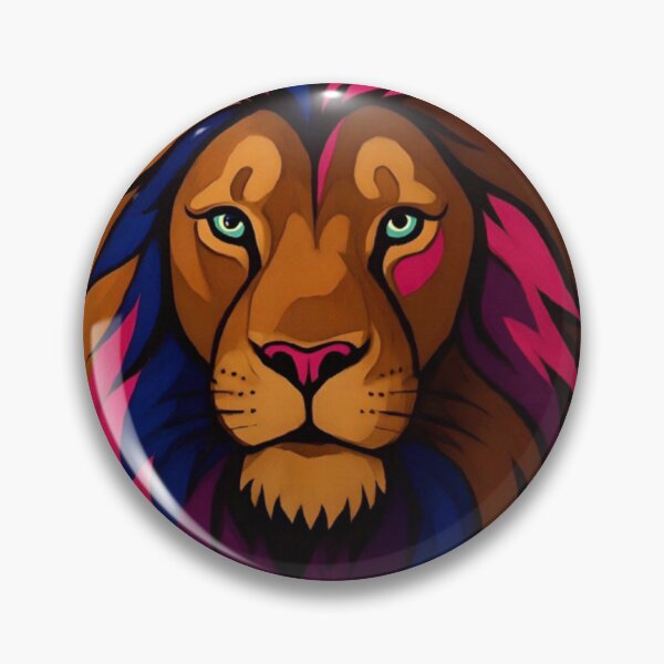 Item preview, Fearless Lion designed and sold by vilvilart.