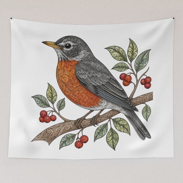 Item preview, Robin designed and sold by PaintedbyCarol.