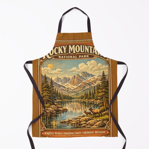 Item preview, Vintage Rocky Mountain design designed and sold by hollycooper.