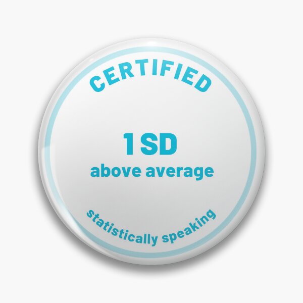 Item preview, 1SD above average (blue) designed and sold by natnat529.