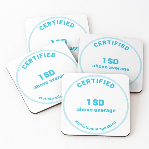 Item preview, 1SD above average (blue) designed and sold by natnat529.