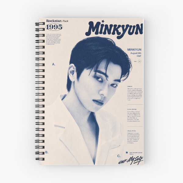 Item preview, MINKYUN of ONF  designed and sold by SilkPajamas.