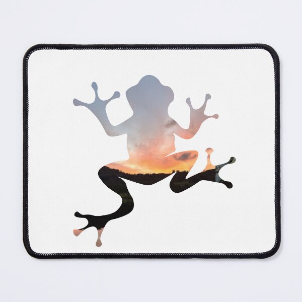 Item preview, Frog Sunset Illustration | Retro Nature Graphic T-Shirt designed and sold by Andriana123.