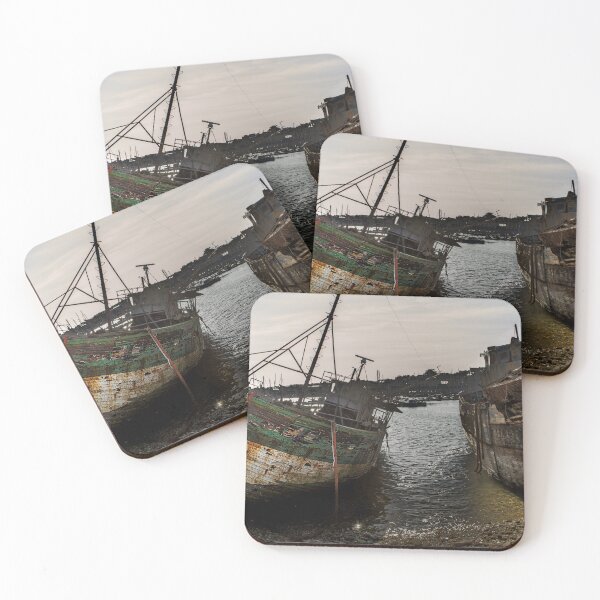 Item preview, The Ghosts of Camaret - Vintage Ship Graveyard designed and sold by Open Road Gallery .