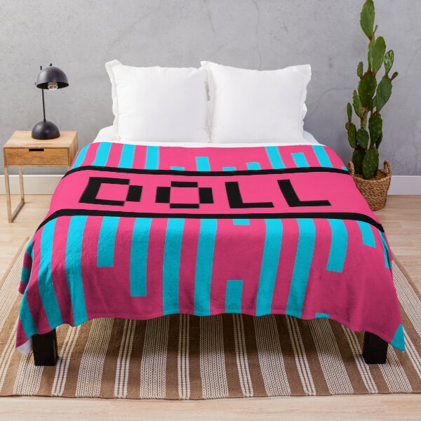 Item preview, DOLL — Pixel Art Word | Retro 8-Bit Two-Tone Typography designed and sold by Mouremandier.