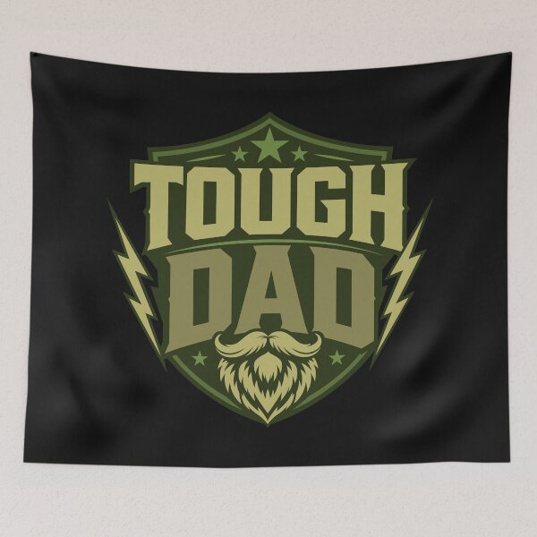 Item preview, Tough Dad designed and sold by TeeCodes.