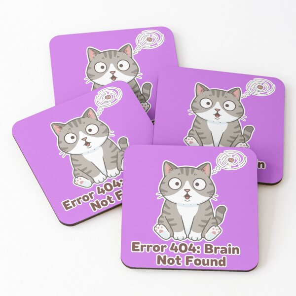 Item preview, Error 404: Brain Not Found  designed and sold by Megaera8.