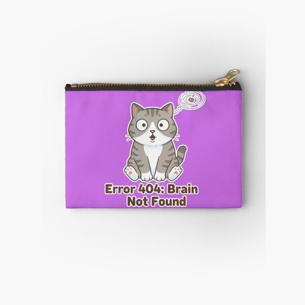 Item preview, Error 404: Brain Not Found  designed and sold by Megaera8.