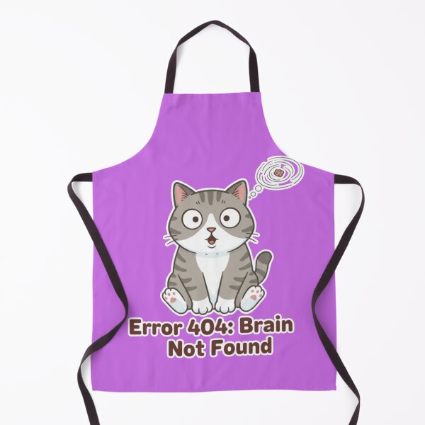 Item preview, Error 404: Brain Not Found  designed and sold by Megaera8.