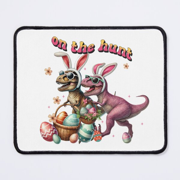 Item preview, Dino Easter Bunnies - On the Hunt designed and sold by A Texas Belle Designs.