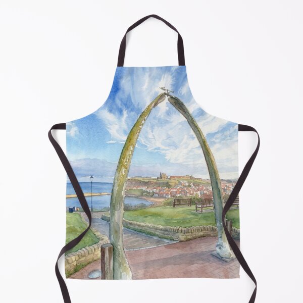 Item preview, Whitby Whalebone Arch Watercolour Style designed and sold by InkAndLatitude.
