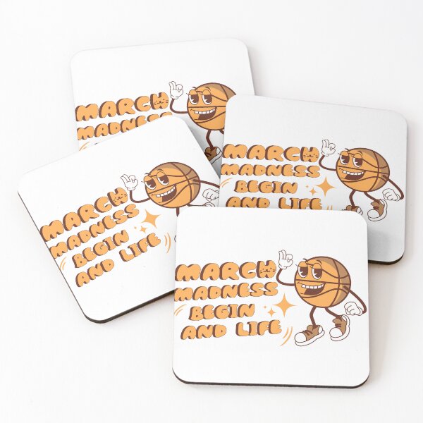 Item preview, March Madness Begin And Life Retro Cartoon designed and sold by drchzak.