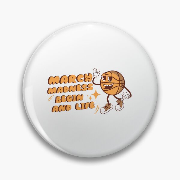Item preview, March Madness Begin And Life Retro Cartoon designed and sold by drchzak.