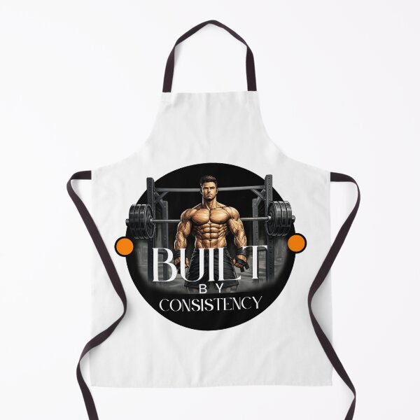 Item preview, Built by Consistency Gym Motivation Quote | Discipline Workout Fitness Apparel for Men & Women | Inspirational Gym Lifestyle designed and sold by 95PrintAura.