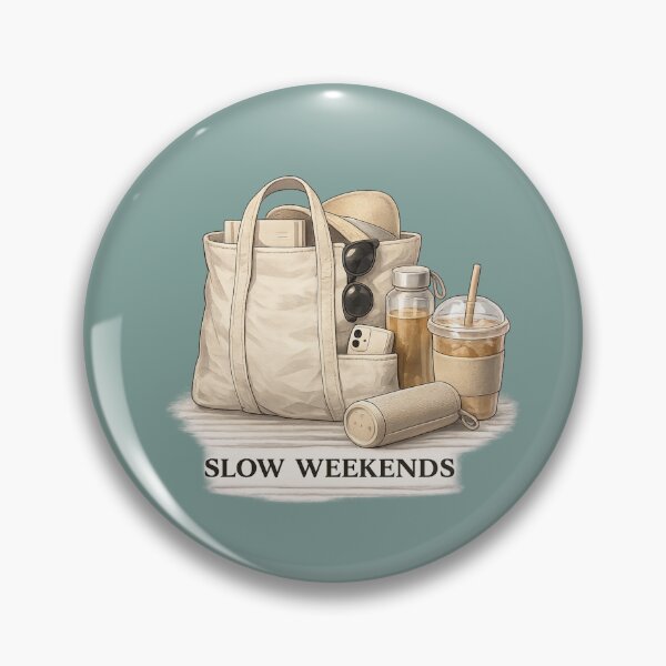 Item preview, Slow Weekends – Modern Lifestyle Essentials Illustration designed and sold by RosalesArts.