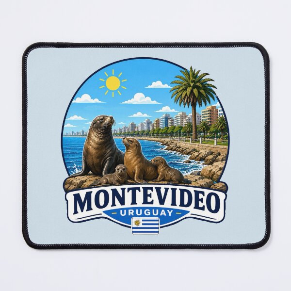 Item preview, Montevideo, Uruguay- Sea Lions designed and sold by Myra365Art.