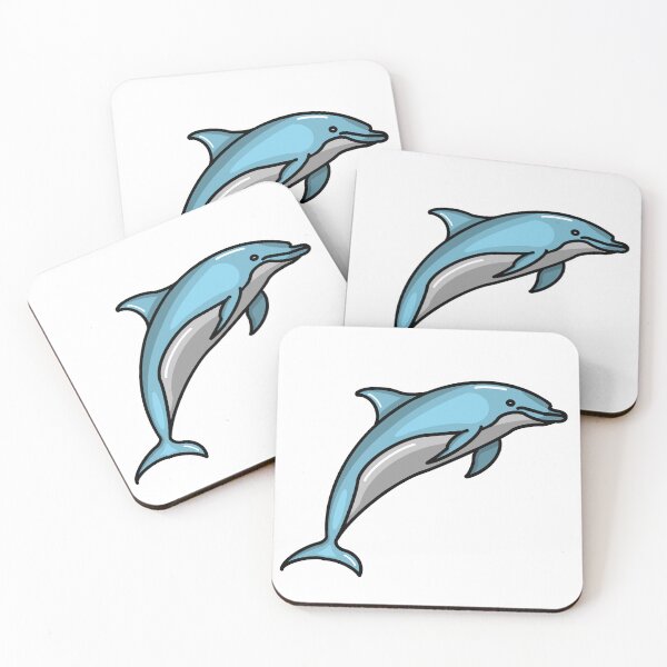 Item preview, Dolphin Sticker | Postcards from Abroad Collection designed and sold by PinkPeelUK.