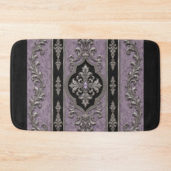 Item preview, Lavender & Black Striped Baroque designed and sold by DesignsByPrnces.