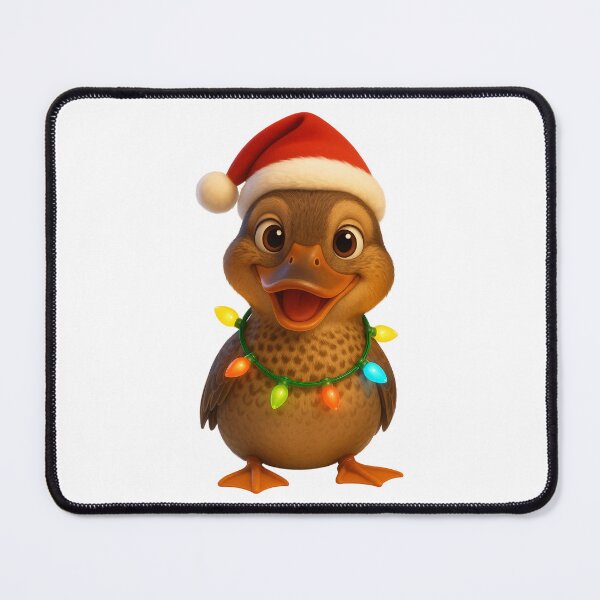 Item preview, Christmas Gadwall Duck designed and sold by Sillytoe.