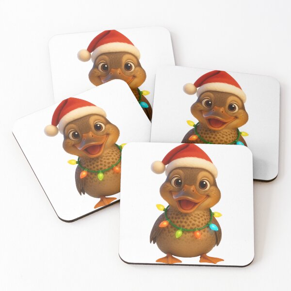 Item preview, Christmas Gadwall Duck designed and sold by Sillytoe.