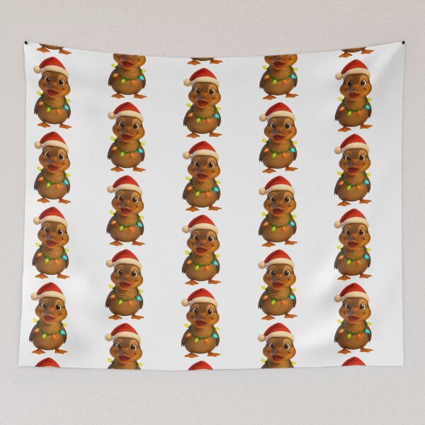 Item preview, Christmas Gadwall Duck designed and sold by Sillytoe.