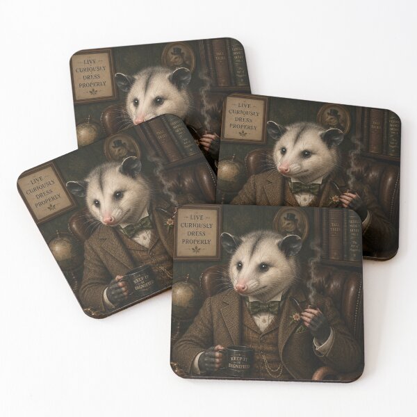Item preview, Gentleman Opossum designed and sold by Midnight-Moss.