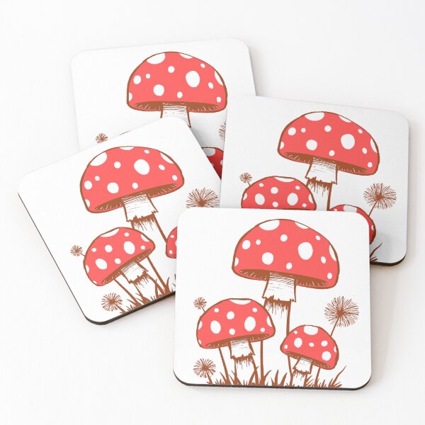 Item preview, Mushroom Trio designed and sold by zoubiedesign.