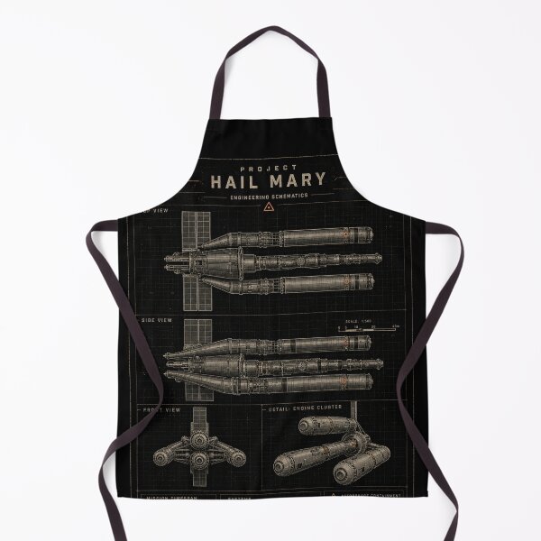 Item preview, Hail Mary Spaceship Blueprint designed and sold by hesjustken.