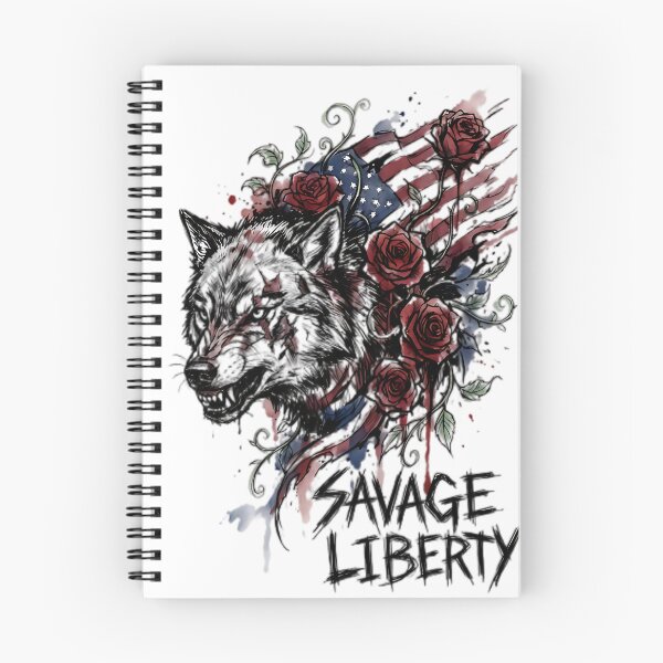 Item preview, Savage Liberty Shadow Wolf designed and sold by IronDissident.