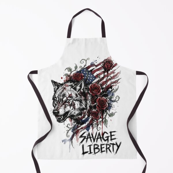 Item preview, Savage Liberty Shadow Wolf designed and sold by IronDissident.
