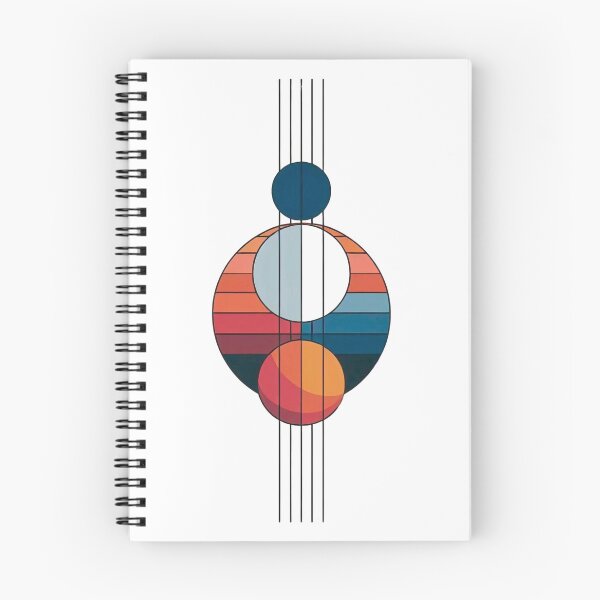 Item preview, Bauhaus Art - five black lines and spheres designed and sold by Noydee Red Salavan.