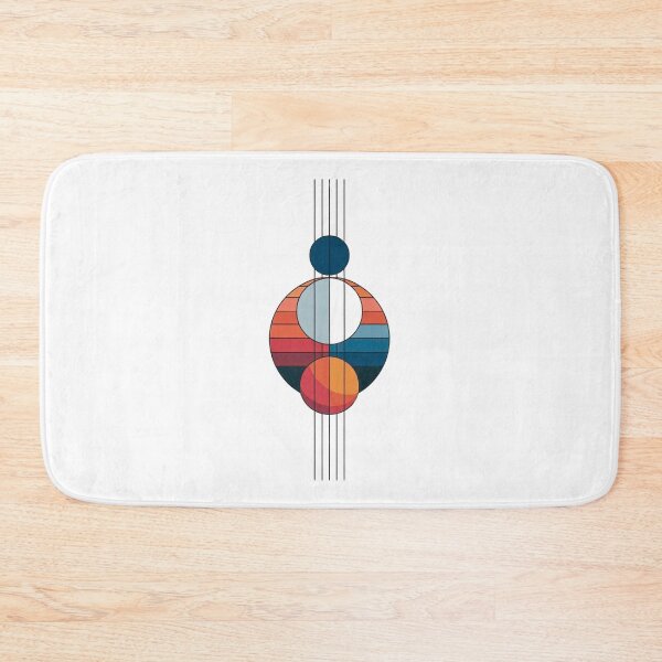 Item preview, Bauhaus Art - five black lines and spheres designed and sold by Noydee Red Salavan.