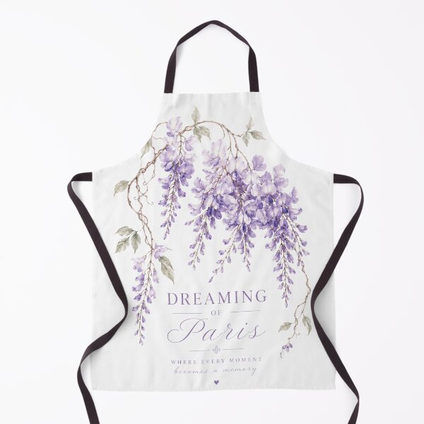Item preview, Dreaming of Paris Wisteria Watercolor Art designed and sold by Blueberry-art23.