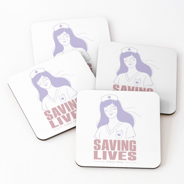 Item preview, Saving Lives Since 2025 Nurse Illustration Gift T-Shirt RN Graduation designed and sold by KiwyStudio.