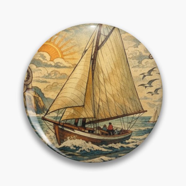Item preview, Sailing vintage art poster designed and sold by hollycooper.