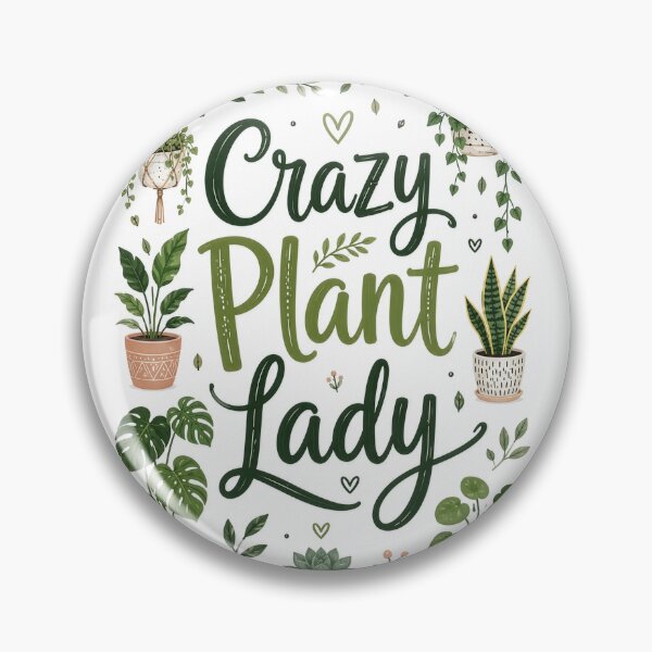 Item preview, Crazy Plant Lady Cute Houseplant Lover Botanical designed and sold by aloefx.