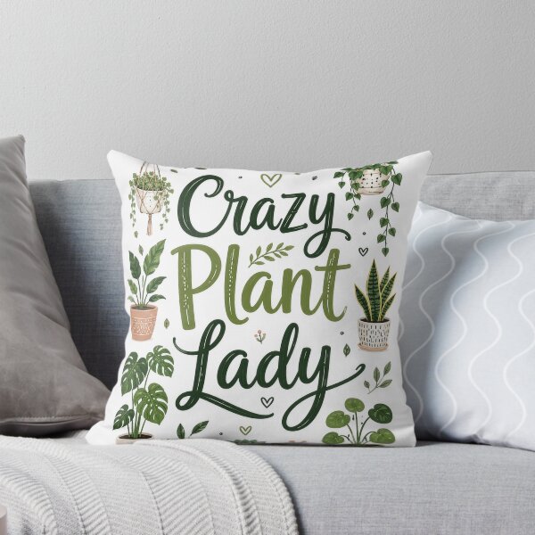 Item preview, Crazy Plant Lady Cute Houseplant Lover Botanical designed and sold by aloefx.