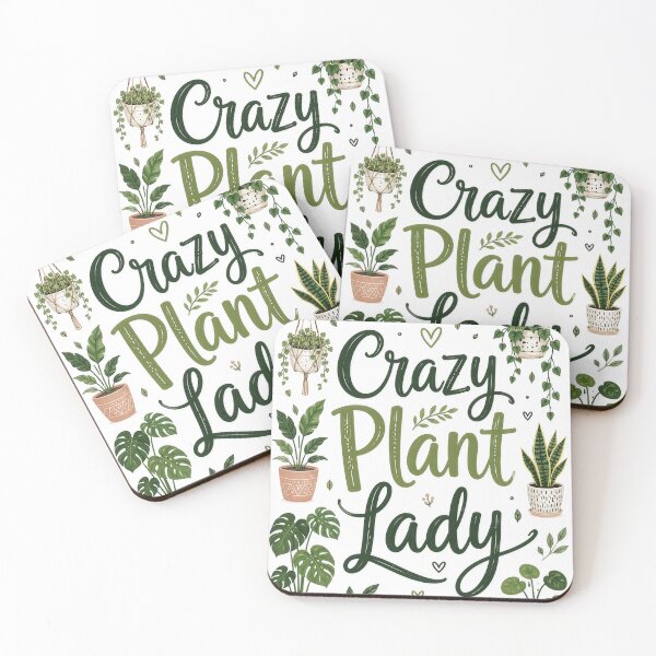Item preview, Crazy Plant Lady Cute Houseplant Lover Botanical designed and sold by aloefx.
