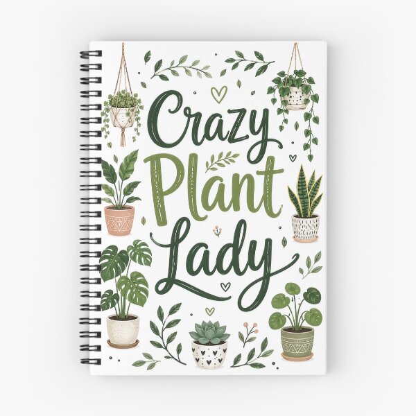 Item preview, Crazy Plant Lady Cute Houseplant Lover Botanical designed and sold by aloefx.