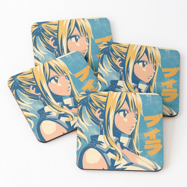 Item preview, Heartfilia Bold Vintage poster  designed and sold by AnimeArsenalPrints.