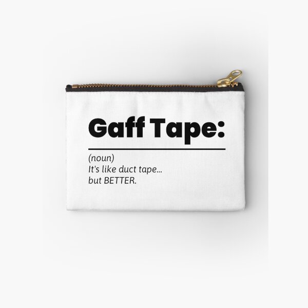 Artikelvorschau, Definition von Gaffertape Schwarz entworfen und verkauft von MagnumVeritasPrints.